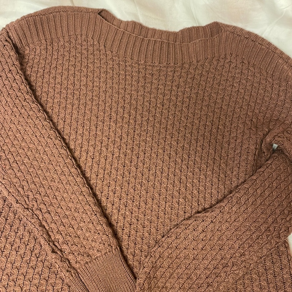Brown sweater
